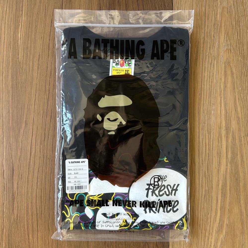 A Bathing Ape The Fresh Prince Graphic Sweatshirt - Black